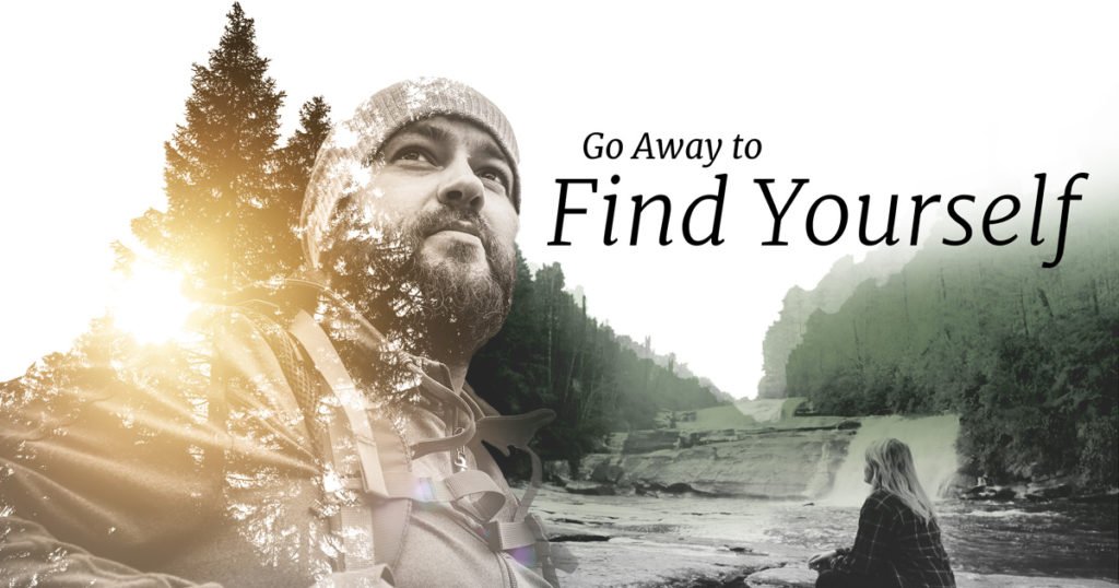 go away to find self